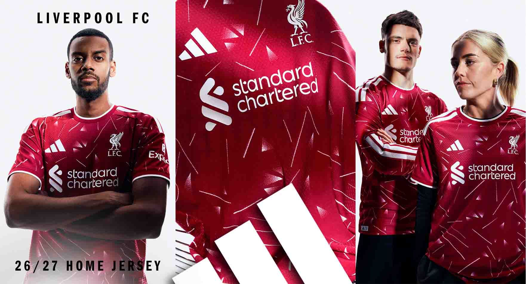 【レア】 Liverpool FC 100Years ユニフォーム ADIDAS AND LIVERPOOL FC UNVEIL 2026/27 HOME JERSEY