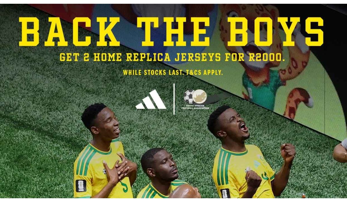 Bafana Bafana Home Jerseys
