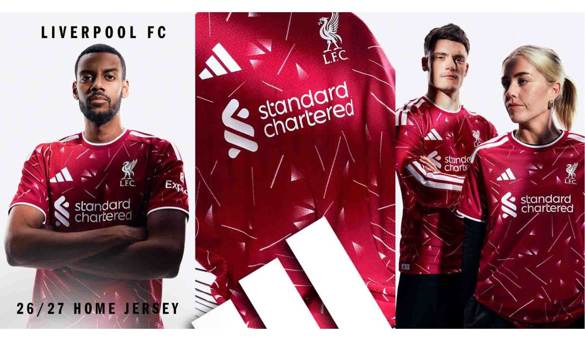 ADIDAS AND LIVERPOOL FC UNVEIL 2026/27 HOME JERSEY