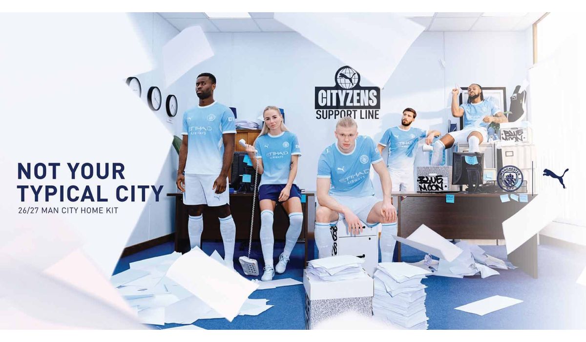 NOT YOUR TYPICAL CITY: PUMA AND MANCHESTER CITY UNVEIL THE 26/27 HOME KIT