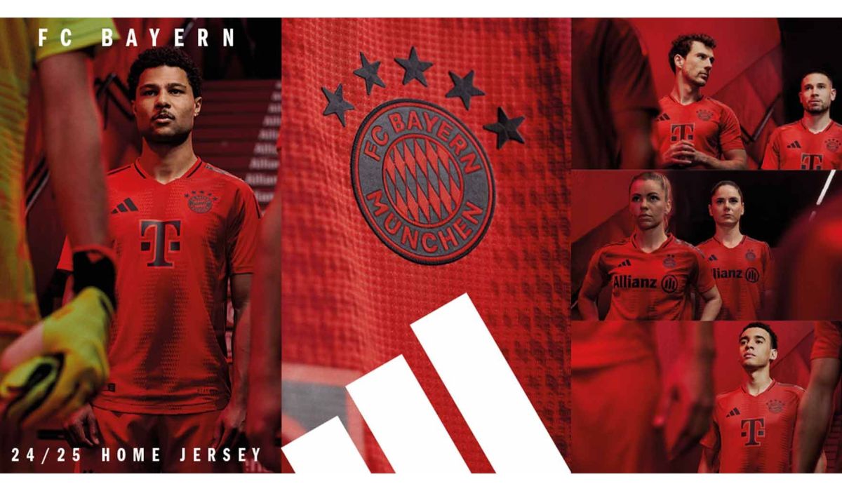 ADIDAS AND FC BAYERN MÜNCHEN REVEAL ALLIANZ ARENA INSPIRED AWAY JERSEY FOR 2025/6 SEASON