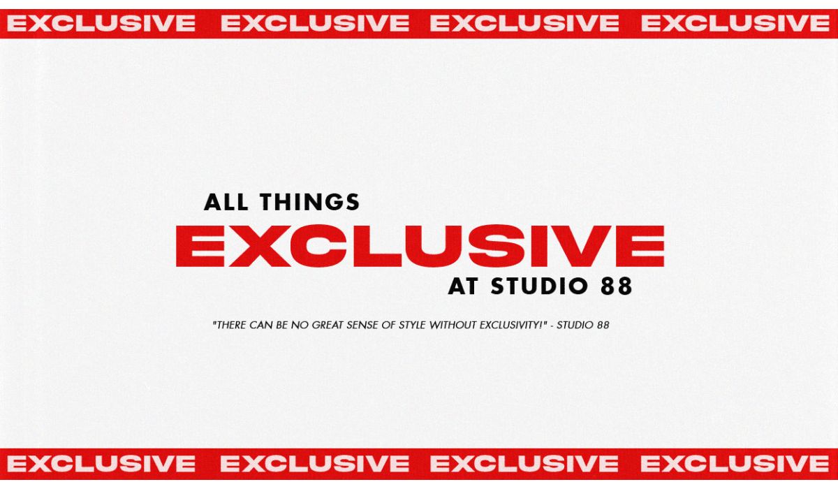 Studio 88 Introduces Exclusive & Distinctive Sneaker Styles! 