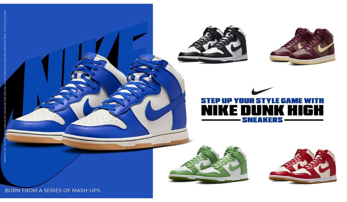 Elevate Your Style with Nike Dunk High Sneakers