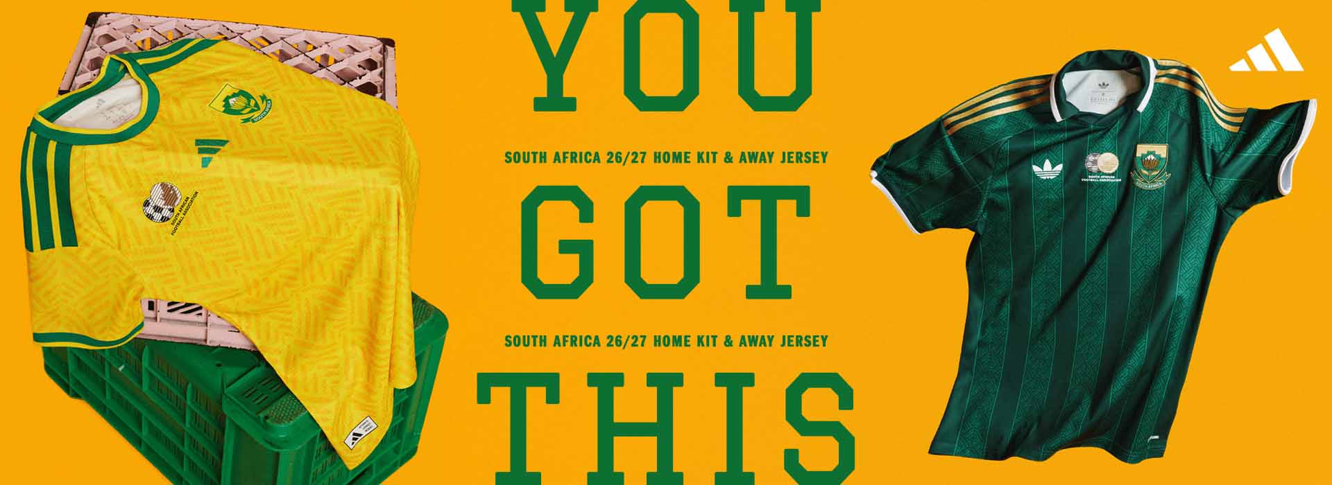 South Africa 2026 Soccer Jerseys