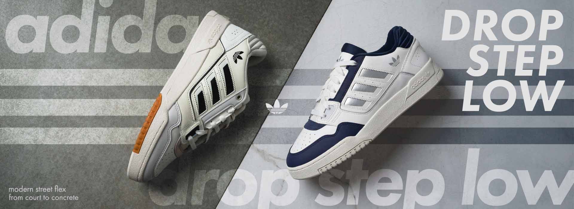 アオ　0527 adidas Originals Drop Step Low 2.0 Sneakers | Studio 88