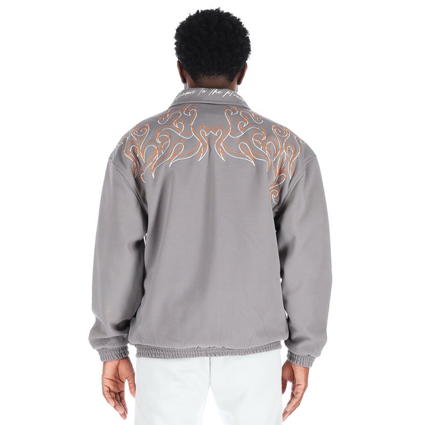 Skhanda World Flaming Concrete Jacket Mens Nickel | Studio 88