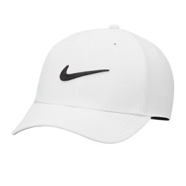 Shop Nike Dri-FIT Club Structured Swoosh Cap White | Studio 88