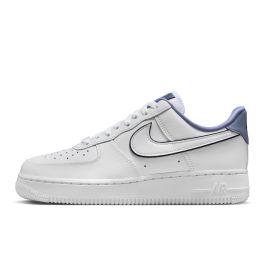 Nike Air Force 1 ホワイト/ネイビー Nike Air Force 1 '07 Sneaker Womens White/Navy | Studio 88