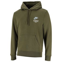 Nike Club Pullover Fleece Hoodie Mens Olive | Studio 88