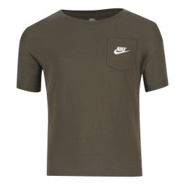 Shop Nike NSW Relaxed Pocket T-Shirt Cargo Khaki | Studio 88