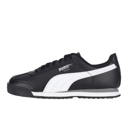 Shop Puma Roma Basic Shoe Mens Black | Studio 88