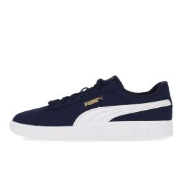 Puma Smash Buck Sneaker Mens Navy/White Studio 88