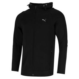 Puma Evostripe Full Zip Hoodie Mens Black |Studio 88