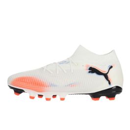 Puma Future 8 Pro FG/AG Soccer Boots Mens White/Red | Studio 88