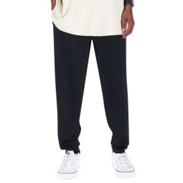Shop SikSilk Tapered Joggers Men's Black | Studio 88