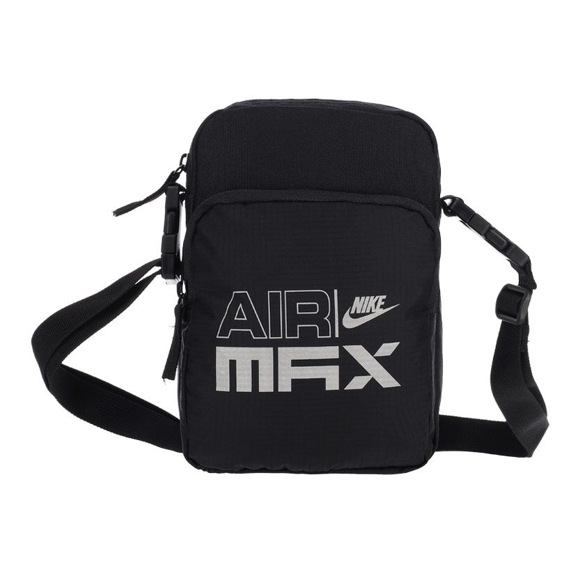 Nike Heritage Crossbody Airmax Bag Black/Silver | Studio 88