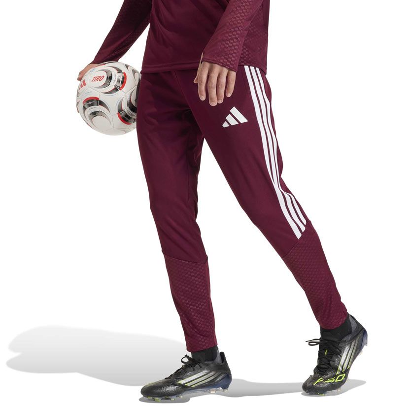adidas Performance Tiro 26 Pants Mens Maroon/White | Studio 88