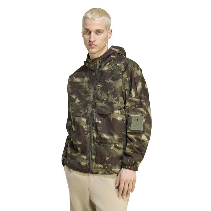 Shop adidas Originals Camo Jacket Mens Olive | Studio 88