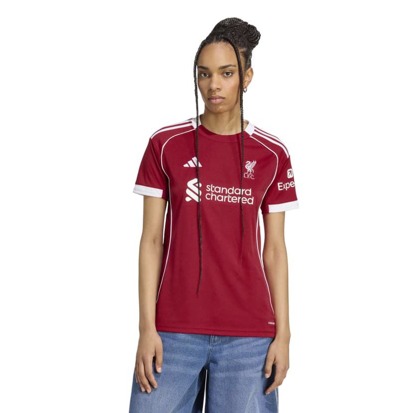 adidas Performance Liverpool 25/26 Home Jersey Women's Strawberry