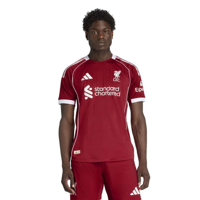 adidas Performance Liverpool 25/26 Home Jersey Men's Strawberry