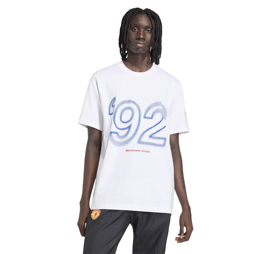 adidas Originals Manchester United 90 T-shirt Mens White | Studio 88