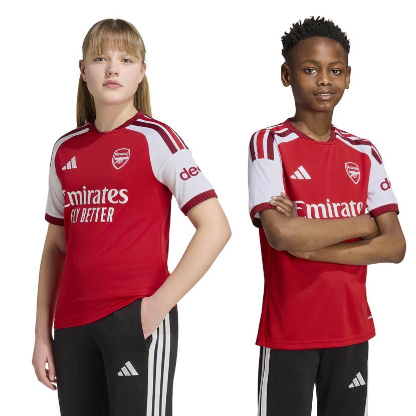 adidas Performance Arsenal FC 26/27 Home Jersey Kids Scarlet