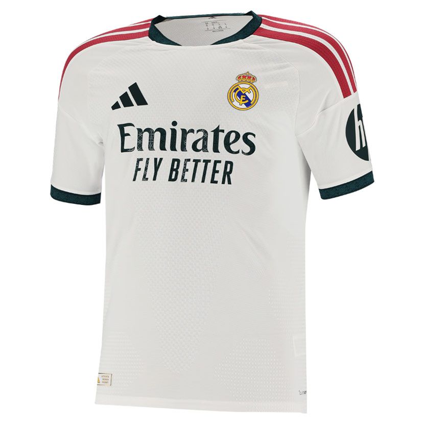 adidas Performance Real Madrid Home Authentic Jersey Mens White