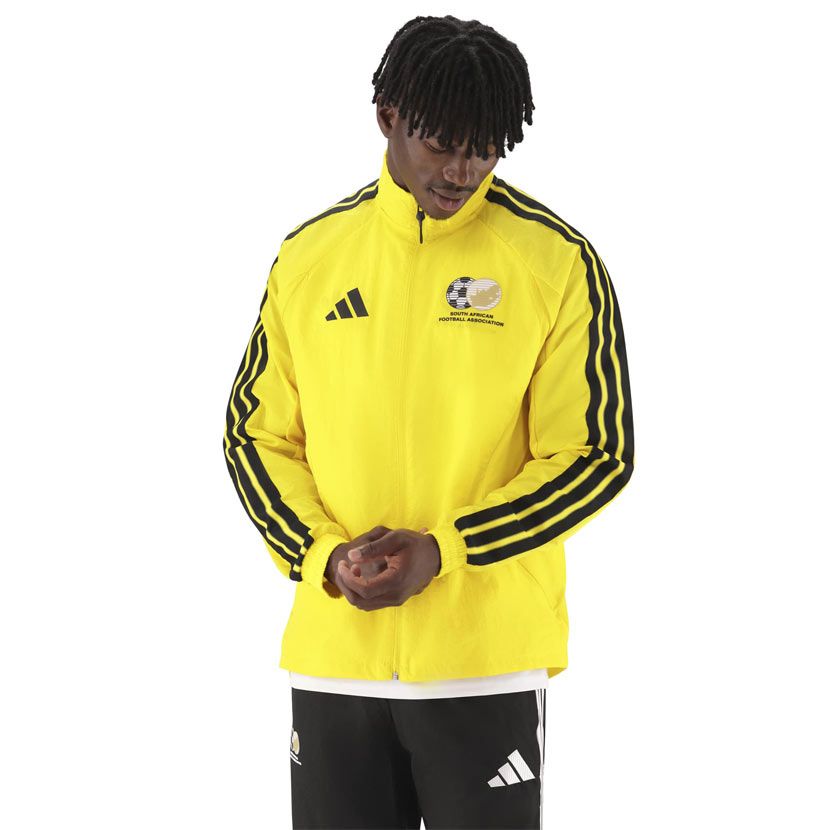 adidas Performance South Africa 26 Anthem Jacket Mens Team Yellow