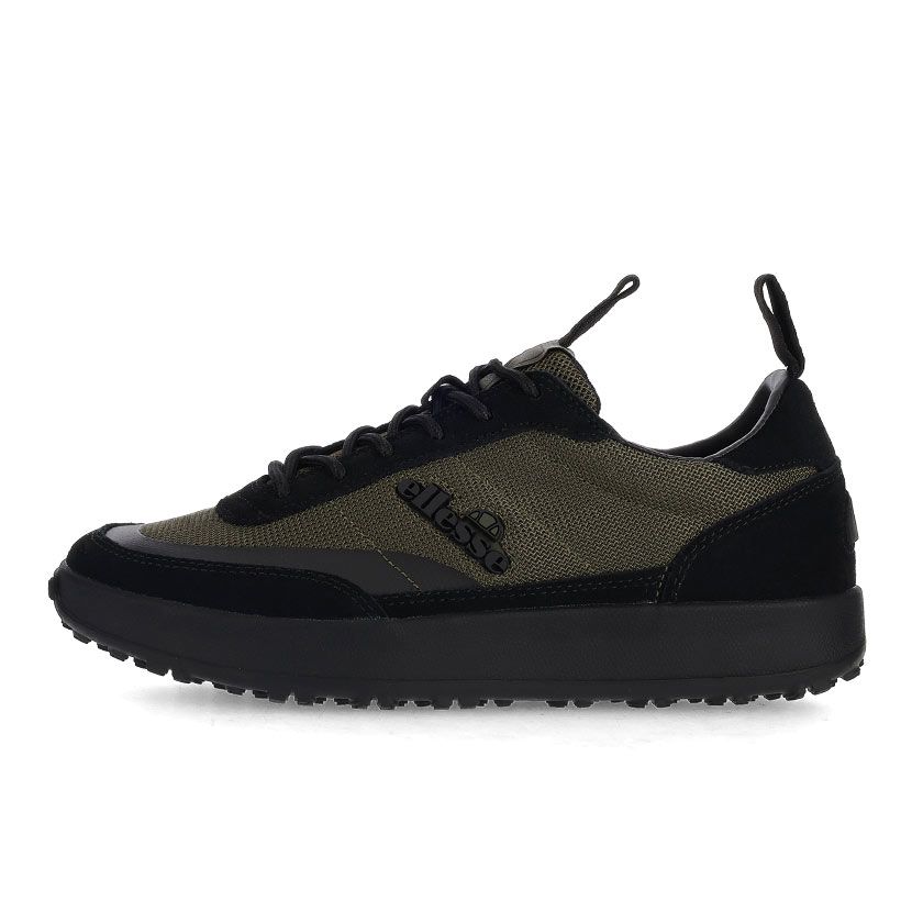 BODYＳＨＯＰ ellesse Moda Sneaker Mens Jet Black/Burnt Olive | Studio 88