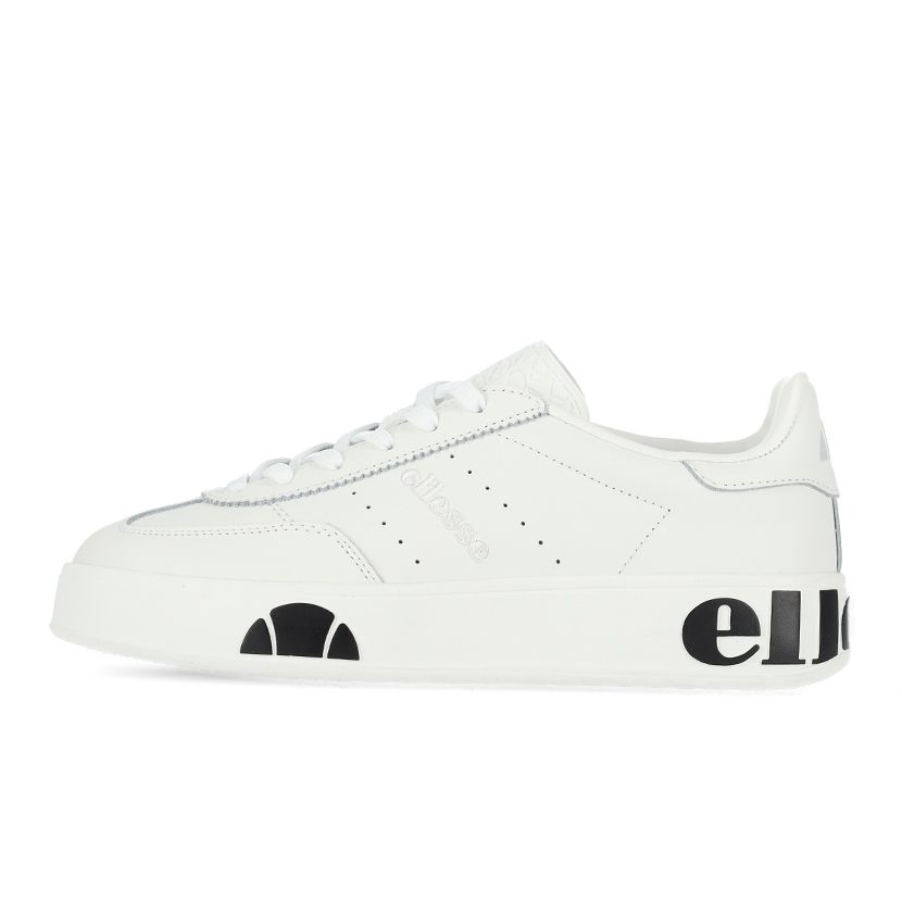 ellesse Calcio Platform Womens Shoes White/Black Studio 88