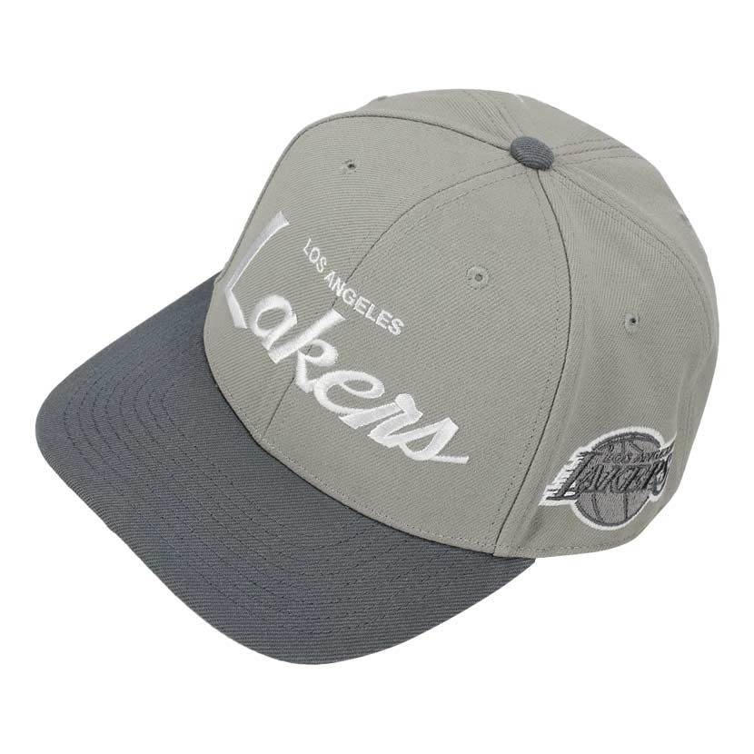 Mitchell & Ness NBA LA Lakers Thunderstorm Snapback Grey | Studio 88