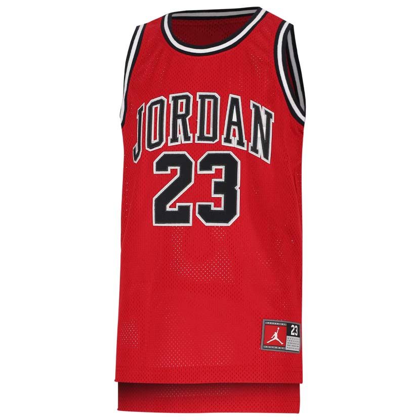 Buy MULANKA Jordan No. 23 Adult Jersey NBA Basketball Bulls Jersey Crew  Neck Tights & Basketball Shorts Black Red White Online at desertcartEcuador