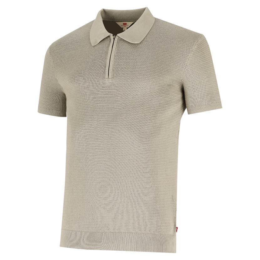 トップス lace point over size uniform L/S polo Levi's Structured Zip Golfer Mens Abbey Satin | Studio 88