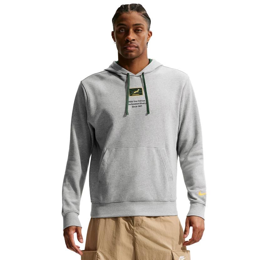 Nike Springboks Hoodie Mens Dark Grey/Gold | Studio 88
