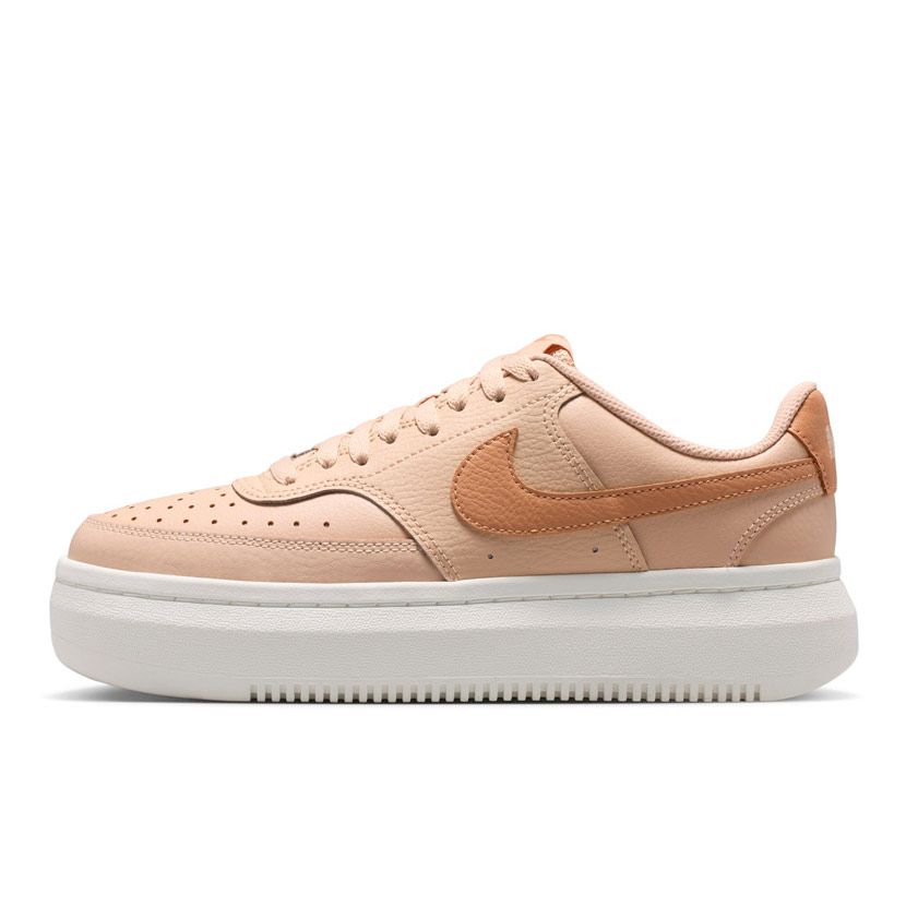 Nike Court Vision Alta Sneaker Womens Shimmer/Light Cognac | Studio 88