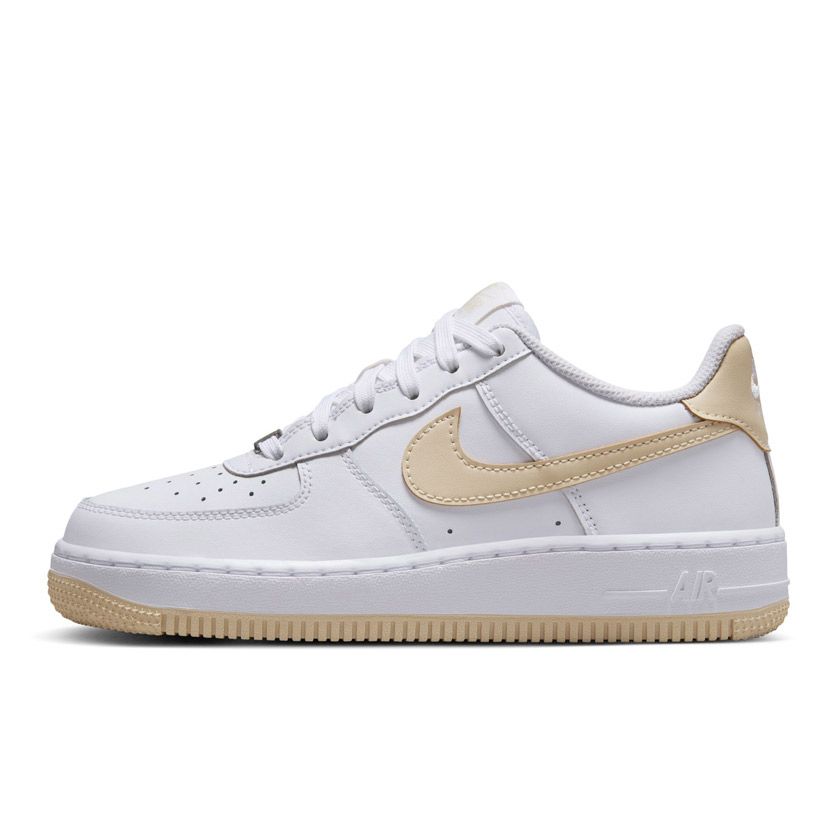 Nike Air Force Sneaker Youth White/Light Khaki Studio 88