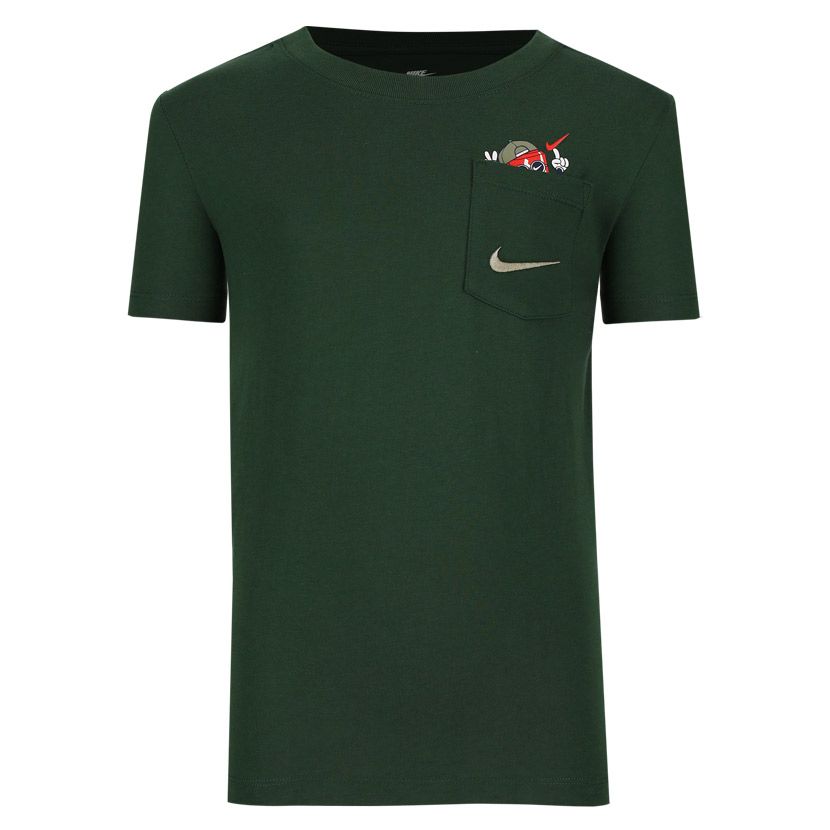 ＴＫＭ Nike Sportswear Boxy Pocket T-shirt Youth Fir/Green | Studio 88