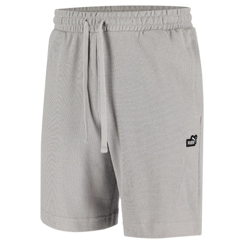Puma Pique Shorts Mens Black Grey Echo | Studio 88