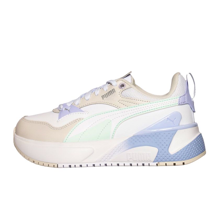Puma R78 Disrupt Sneaker Womens White/Peaceful Blue Studio 88