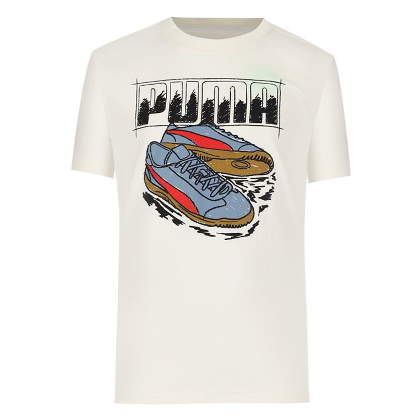 Sports　Graphic　Number 654・655・656 Shop Puma Graphic Sneaker T-Shirt Youth White | Studio 88