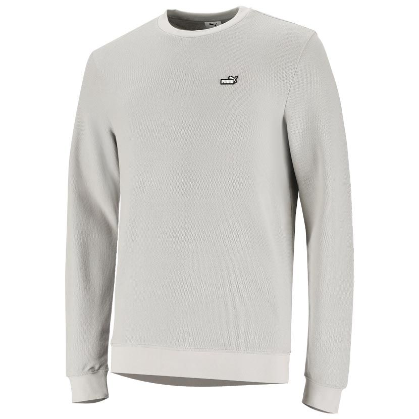 Mサイズ　Pique Crewneck Puma Pique Crewneck Sweatshirt Mens Grey Echo | Studio 88