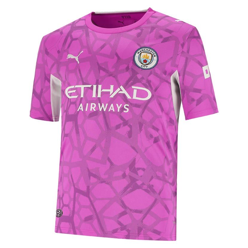 Shop Puma Manchester City Goalkeeper Jersey Mens Orchid/White | S