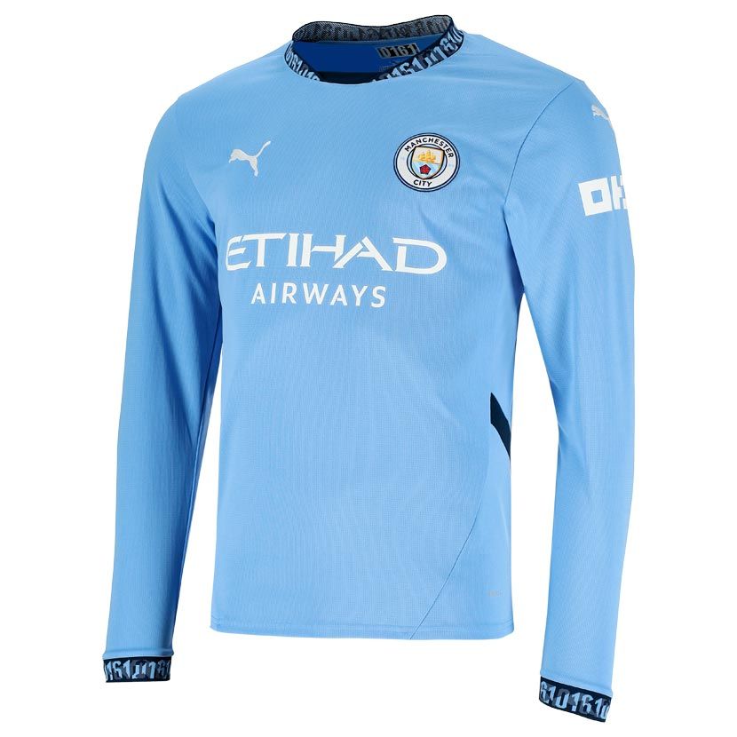 MANCHESTER CITY 長袖　ロンT キッズ Manchester City サード 長袖ジャージー 2025/26
