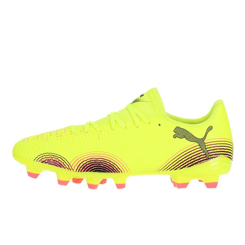 Puma Future 8 Play FG/AG Soccer Boots Mens Yellow/Black
