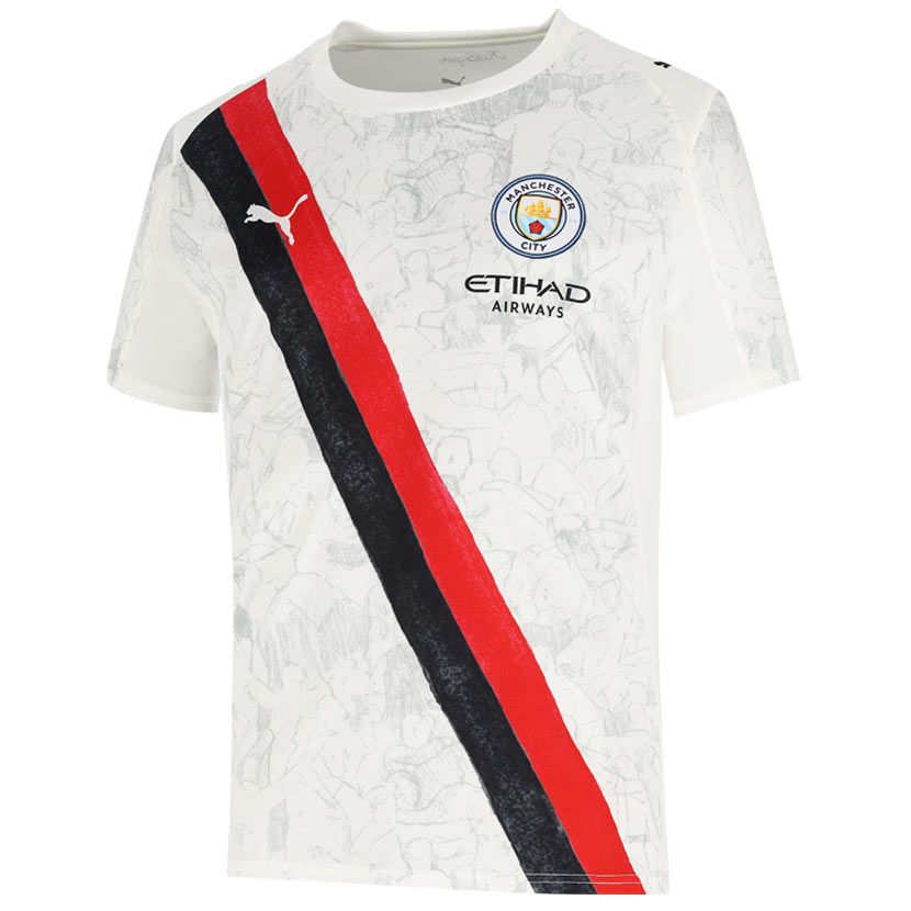Puma x KidSuper Manchester City Replica Jersey Mens White/Black