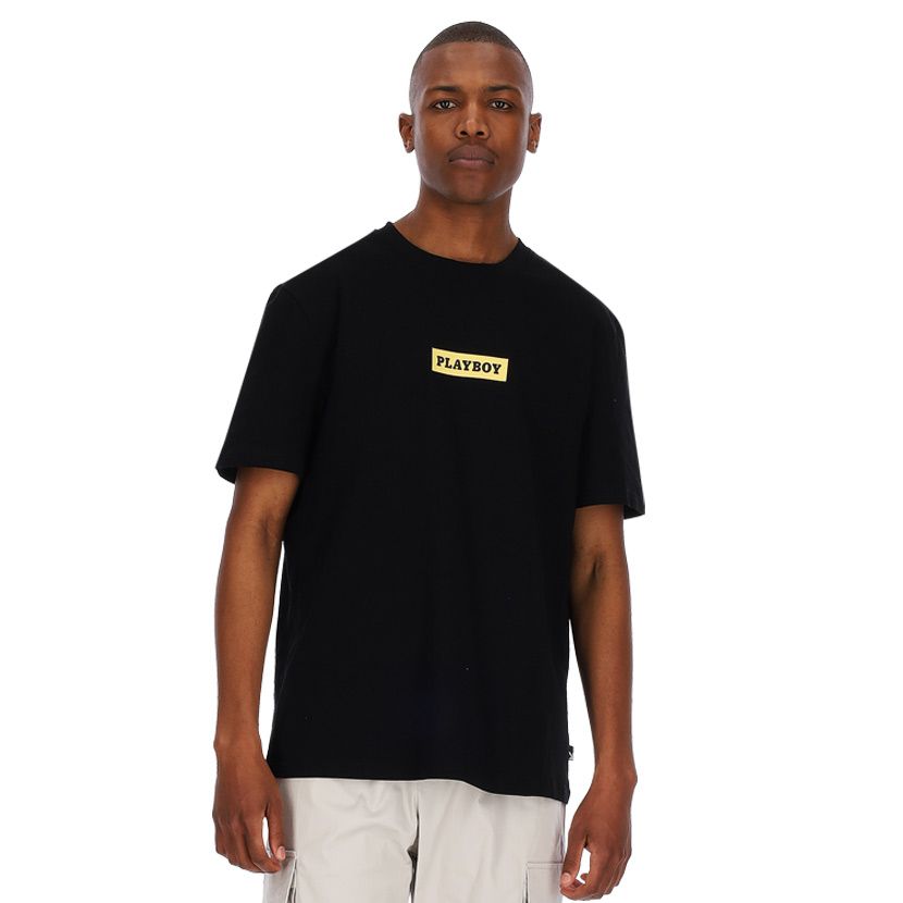 Playboy Hawaii Bunny T-Shirt Mens Black | Studio 88