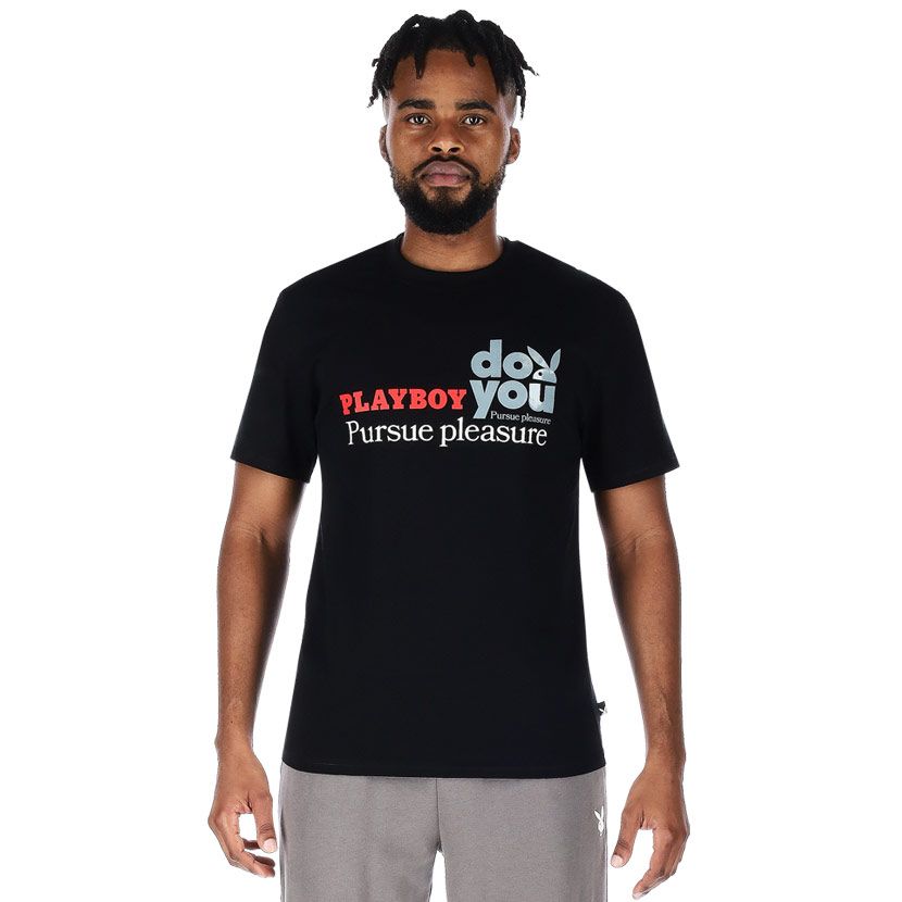 Shop Playboy Rodeo Bunny T-shirt Mens Black | Studio 88