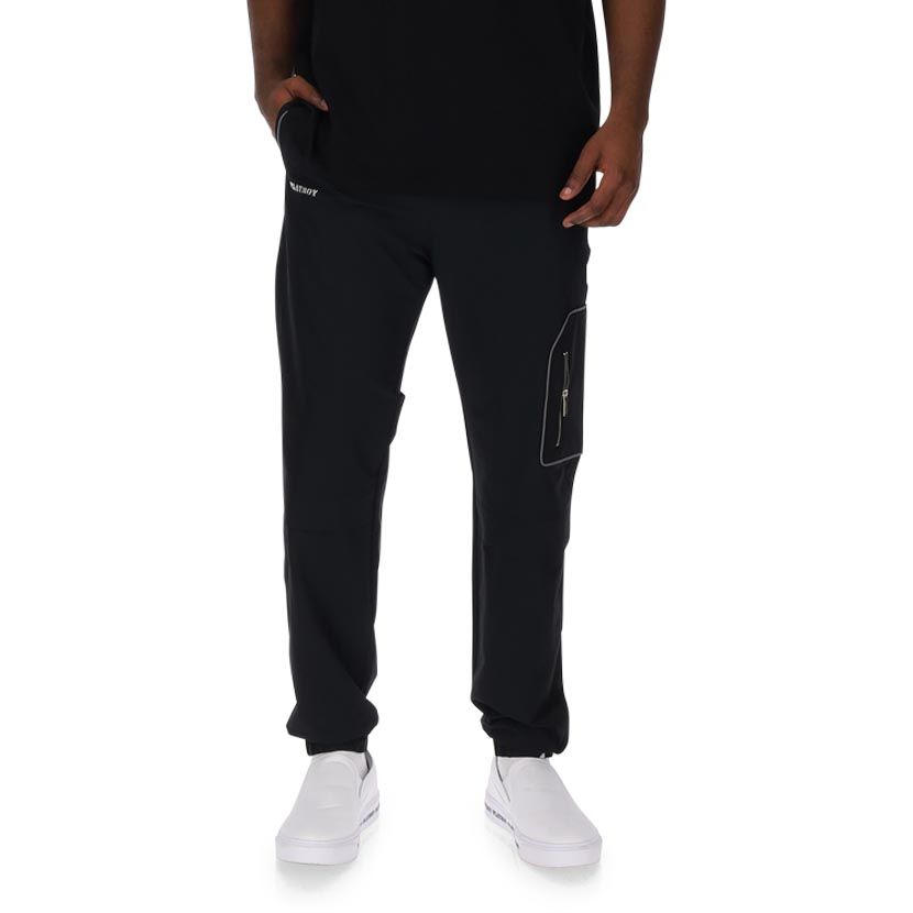 Shop Playboy Metallic Midnight Trackpants Mens Black | Studio 88