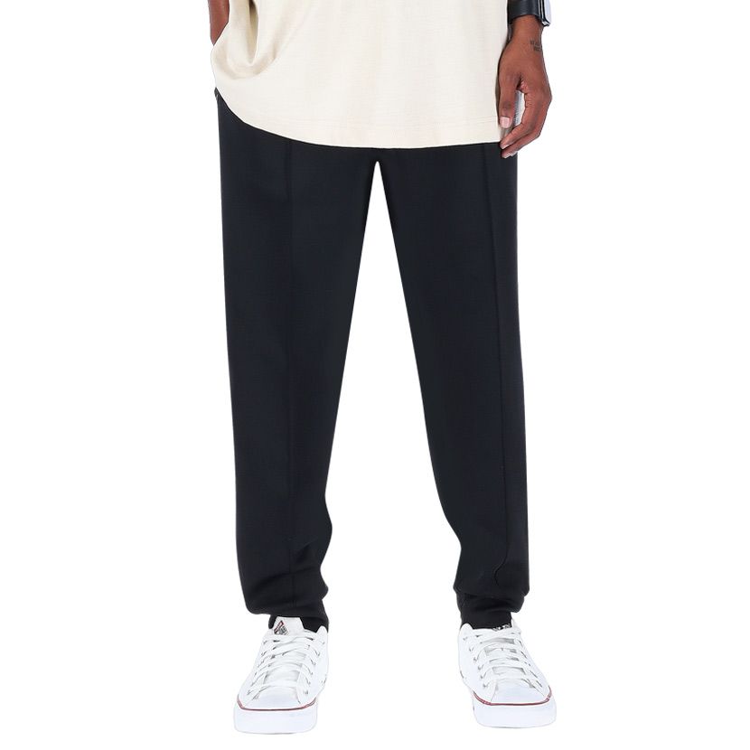 Shop SikSilk Tapered Joggers Men's Black | Studio 88