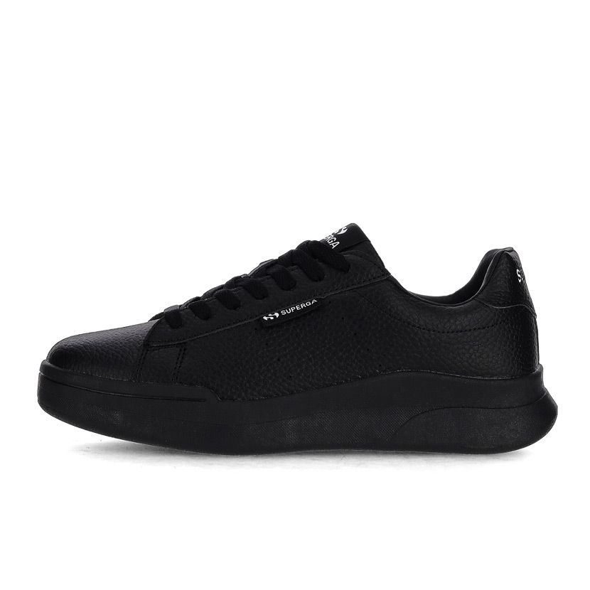 155　Nadia S Superga 4838 Venus Platform Sneaker Womens Black/White | Studio 88
